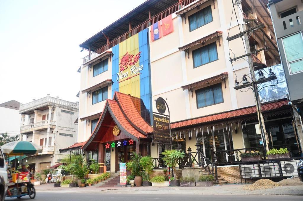 New Rose Boutique Hotel Vientiane Exterior photo